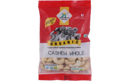 24 Mantra Organic Cashew Whole   Pack  100 grams